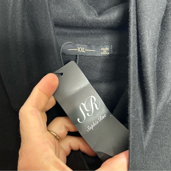 New Sophie Rae Women’s Button Down Neck L/S Blouse Size XXL More Like Large BNWT - Picture 3 of 5